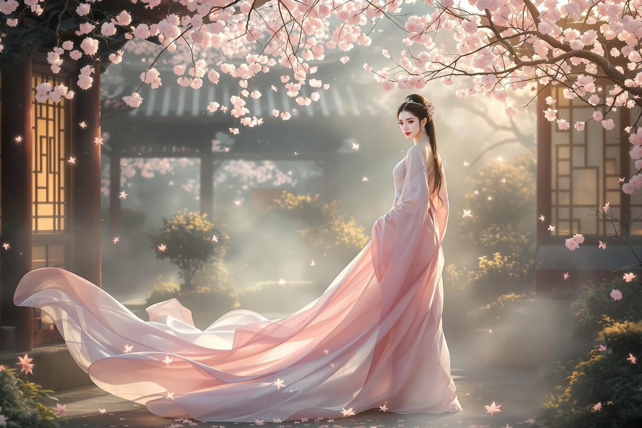 每日大事 - 某小花旦新剧路透曝光，古装造型美出新高度